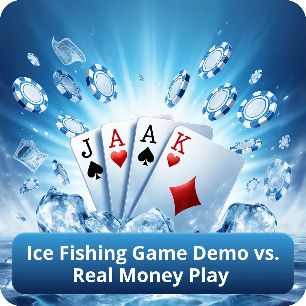 Ice Fishing Game Demo vs. Real Money Play
